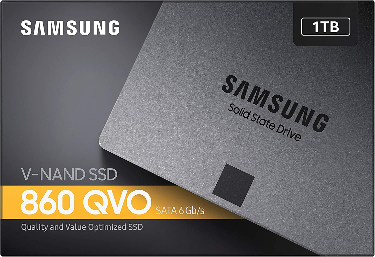 Samsung 860 QVO 1TB SATA 2.5 Inch Internal Solid State Drive (SSD